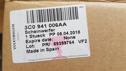 Original VW Passat 2006-2011 Halogenscheinwerfer Scheinwerfer Rechts 3C0941006AA