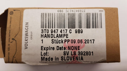 Original OE Volkswagen Kofferraum Licht 3T0947417C9B9