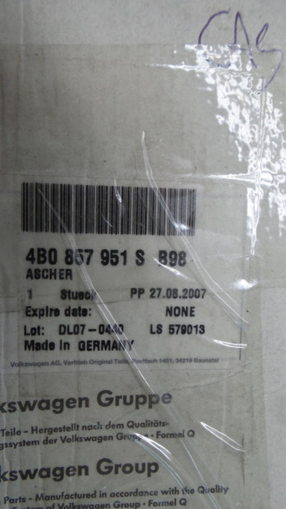 Original AUDI A6 RS6 VW Transporter Aschenbecher satinschwarz 4B0857951SB98