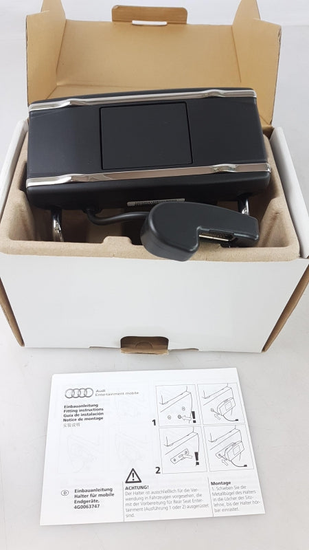 Original AUDI A4 A5 A6 A7 Q5 Q7 RS4 RS6 RS7 Halter für DVD-Player 9" 4G0063747H