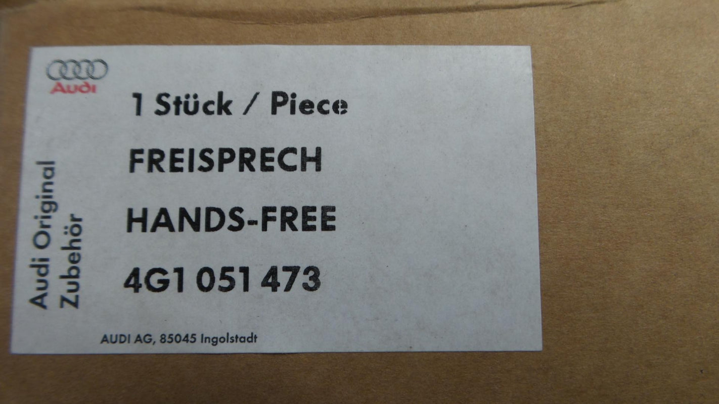 Original AUDI A6 A7 RS6 RS7 Nachrüstsatz für Freisprecheinrichtung 4G1051473