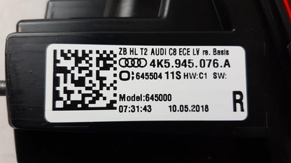 Original AUDI A6 Avant (4K) Rückleuchte Rechts 4K5945076A