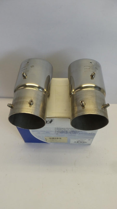Original VW Golf VII Beetle Touran II Auspuffblenden 2-stück chrom 5C5071911C