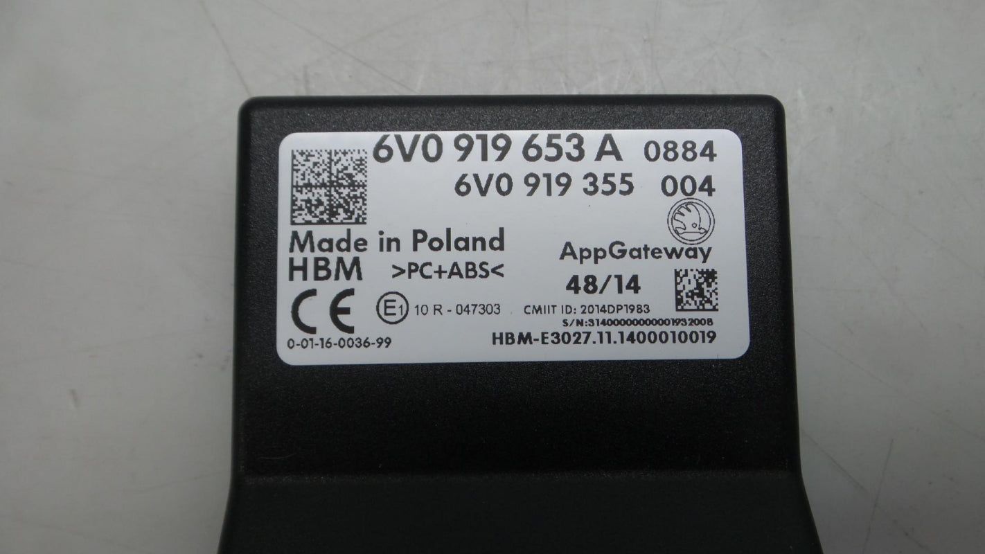Original SKODA Octavia III Superb III Smartgate Steuergerät 5E0063218