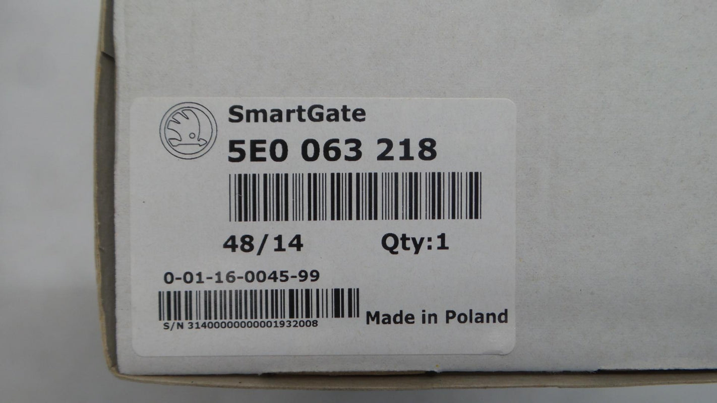 Original SKODA Octavia III Superb III Smartgate Steuergerät 5E0063218