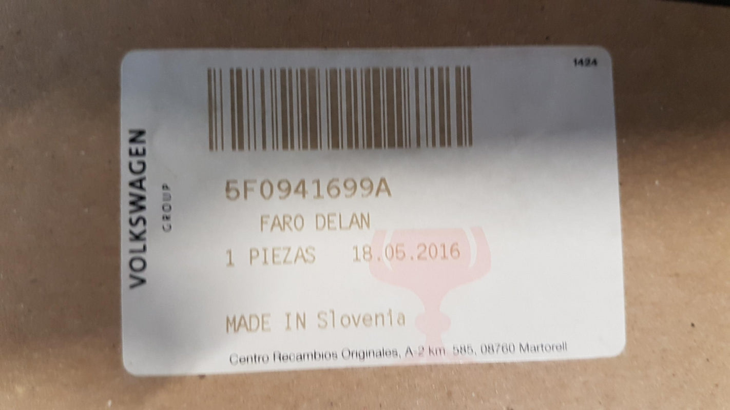 Original SEAT Ibiza IV Leon III Halogen Nebelscheinwerfer links 5F0941699A