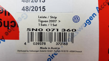 Original Volkswagen Tiguan -2017 Heckklappe Zierleiste 5N0071360