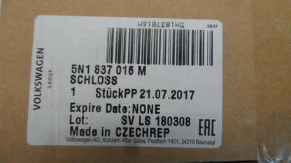 Original VW Amarok Passat CC Scirocco Tiguan Türschloss vorne rechts 5N1837016M