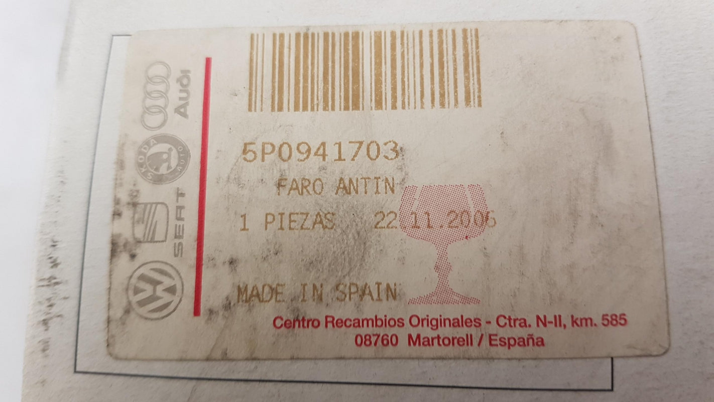 Original SEAT Altea Ibiza Leon Nebelscheinwerfer Vorne Links 5P0941703