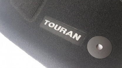 Original VW Touran I Fußmattensatz 4-teilig Textil schwarz 5QB061445WGK