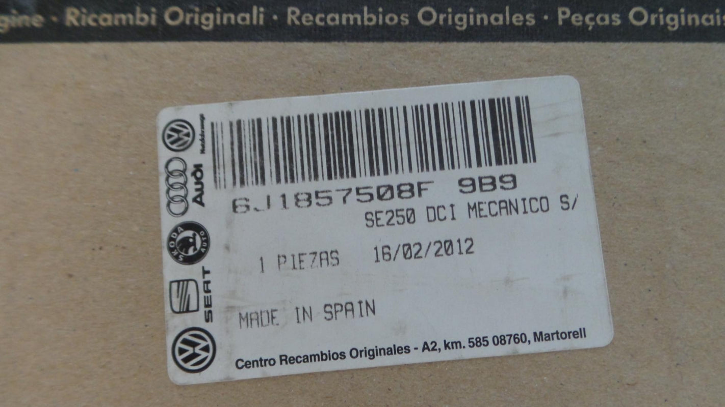 Original SEAT Ibiza IV Außenspiegelgehäuse satinschwarz rechts 6J1857508F9B9