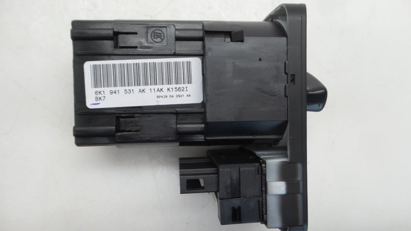 Original SEAT Cordoba Ibiza '99-'02 Lichtschalter off-black 6K1941531AK56J