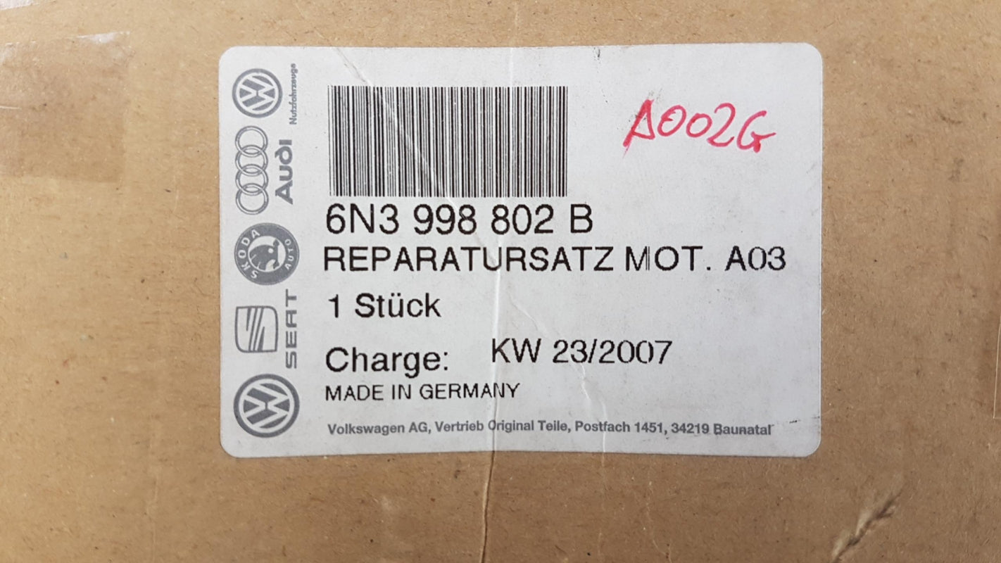 Original VW Polo '95-'00 2-tür Fensterhebermotor Reparatursatz rechts 6N3998802B