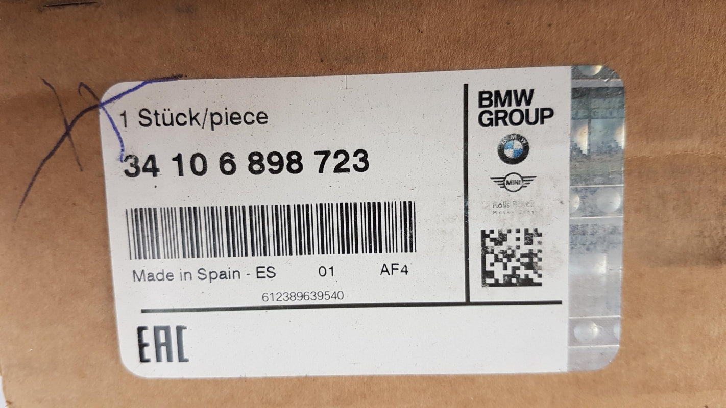 Original OE BMW Bremsscheibe (1 Stück) 34106898723