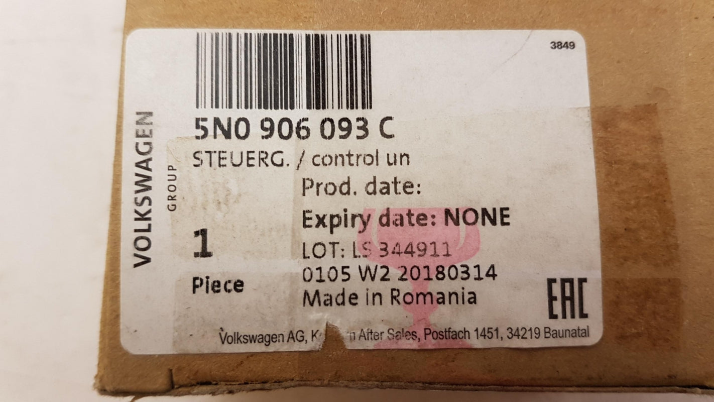 Original OE Volkswagen Kraftstoffpumpe Relais 5N0906093C