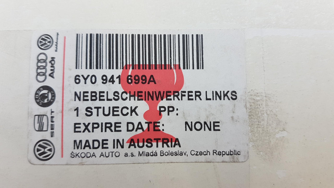 Original OE Volkswagen Nebelscheinwerfer 6Y0941699A