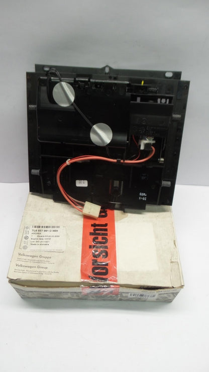 Original VW Touareg Aschenbecher + Zigarettenanzünder satinschwarz 7L6857961D9B9