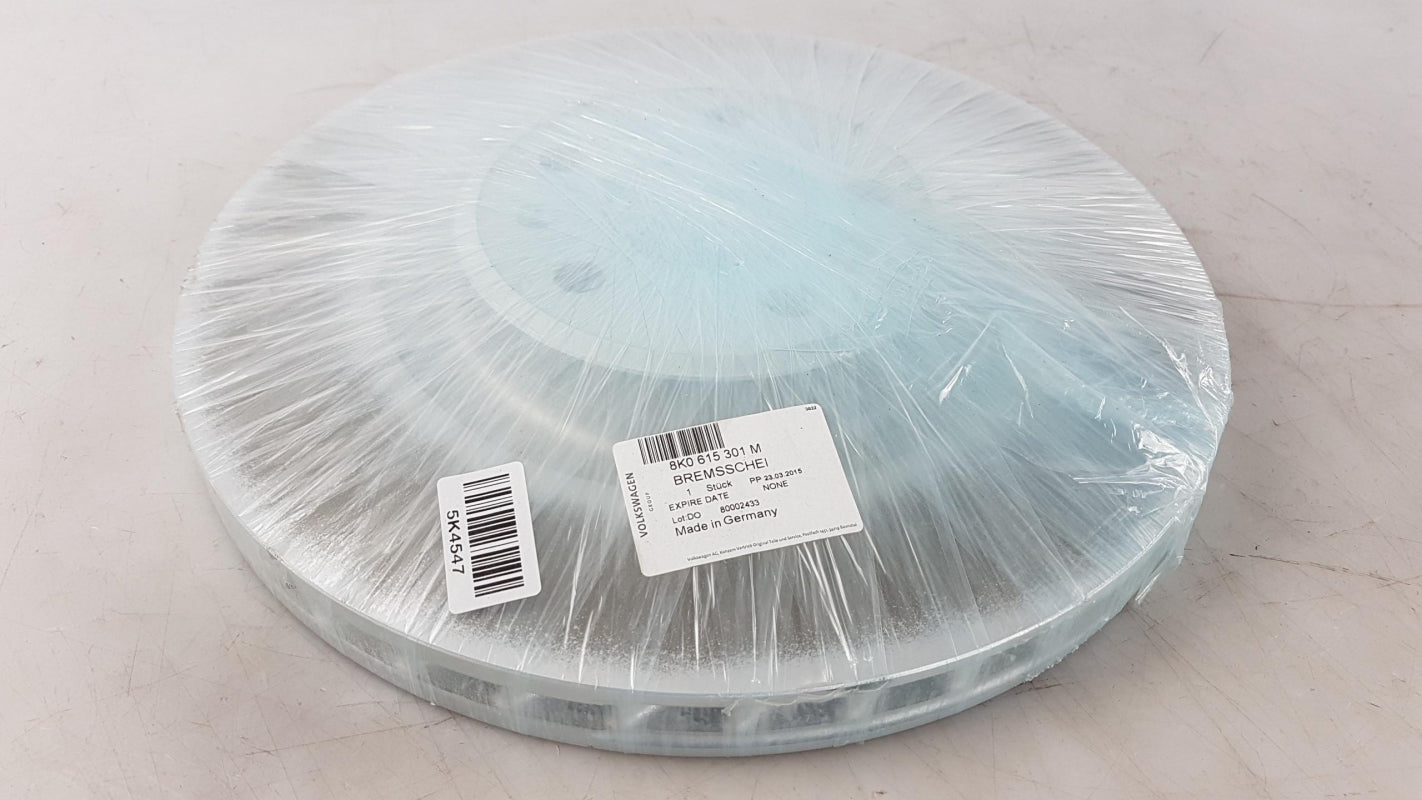 Original AUDI A4 B8 A5 I Q5 I Bremsscheibe (1 stück) belüftet vorne 8K0615301M