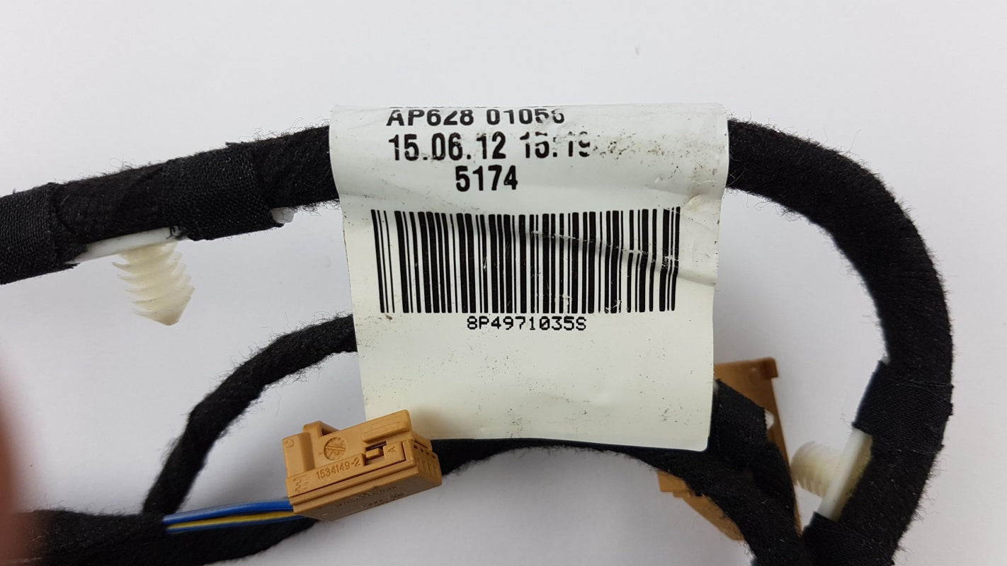 Original AUDI A3 '08-'12 Tür Kabelbaum vorne links 8P4971035S