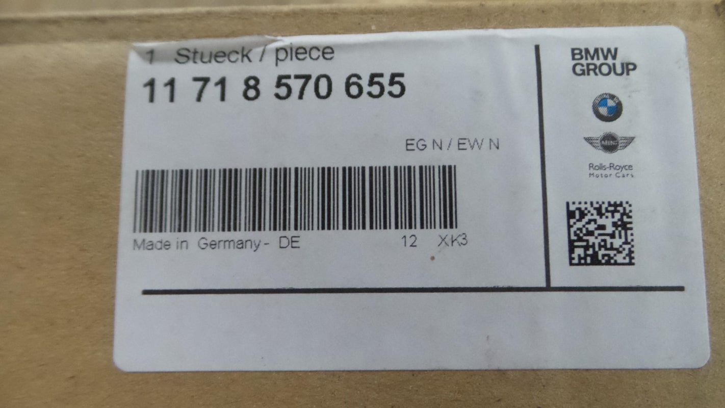 Original BMW X3 G01 X4 G02 5' G30 G31 6' G32 7' G11 G12 AGR Kühler 11718570655