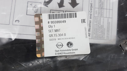 Original OPEL Grandland X Gummimatte Fußmattensatz (4 Stück) 95599849