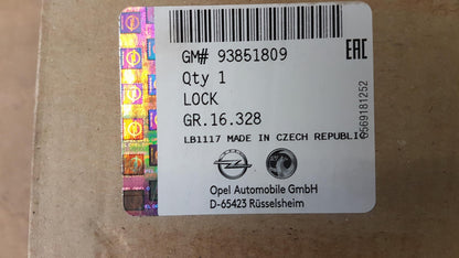Original OPEL Vivaro-A Hecktürschloss mit Motor links 93851809