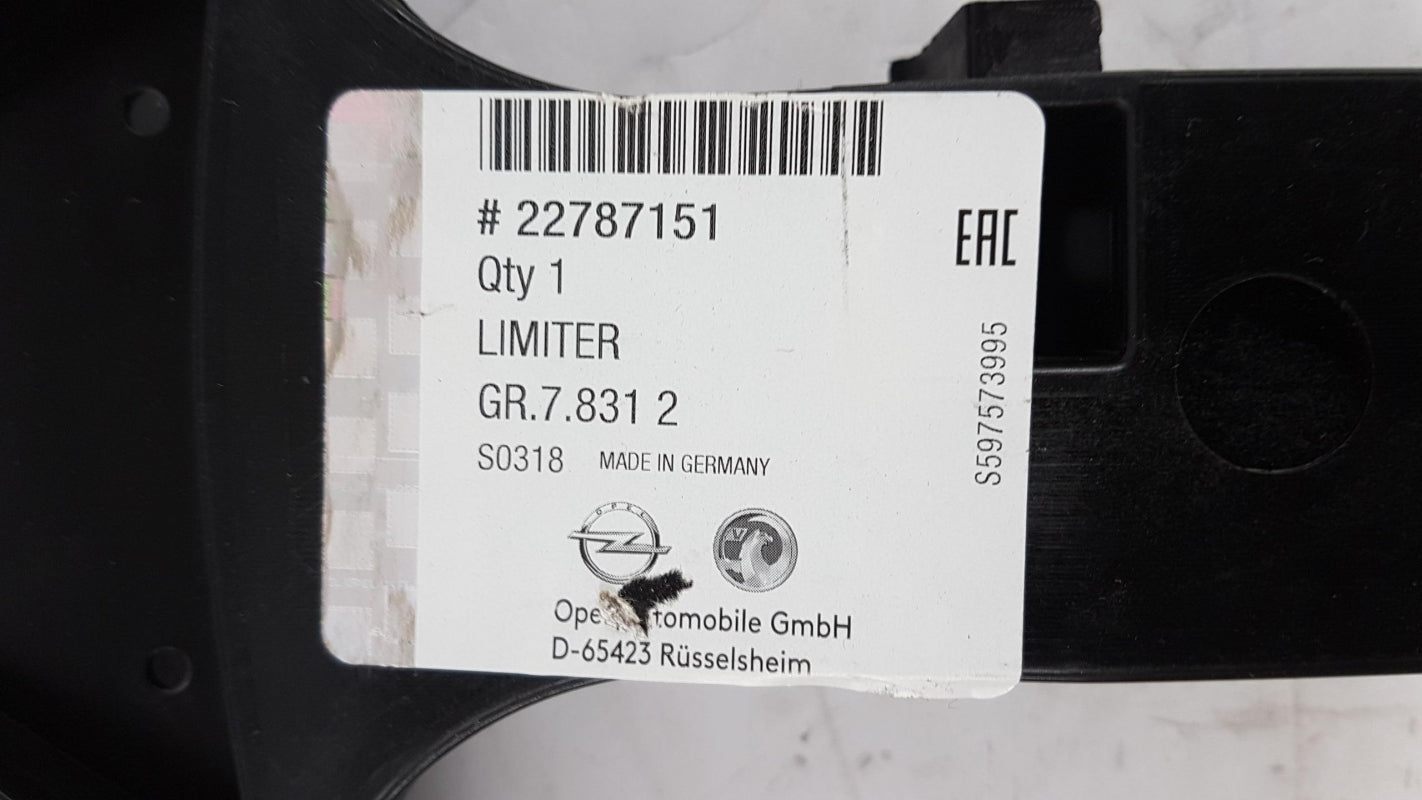 Original OE OPEL Stoßstangen Träger 22787151