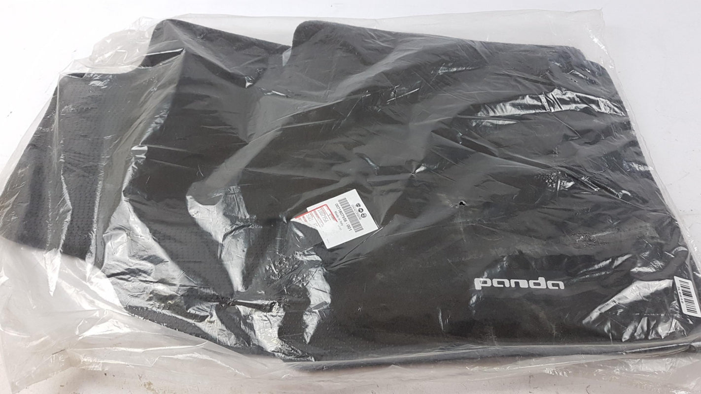 Original FIAT Panda 2012-2021 Fußmattensatz 4 Stück Velour Schwarz 71807956
