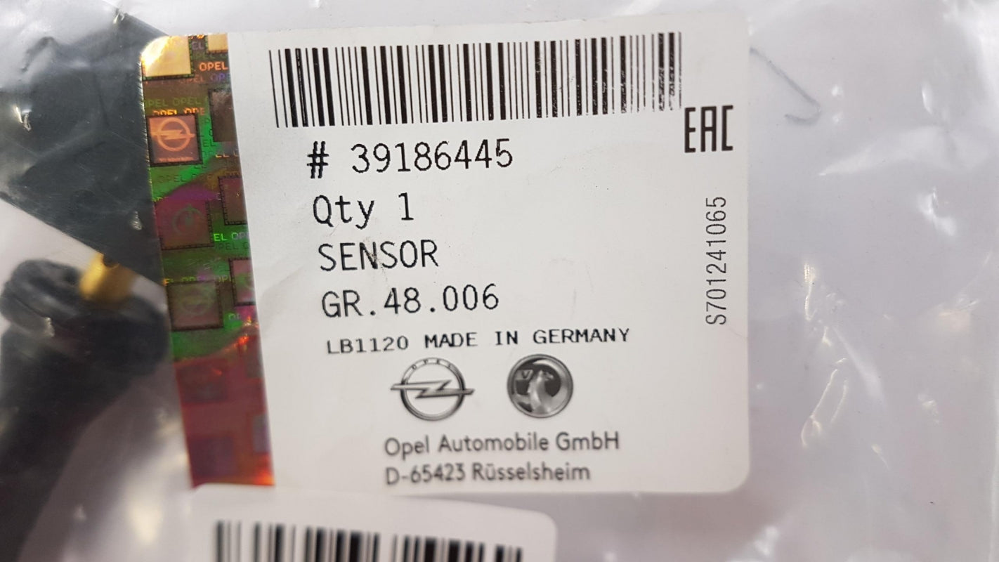 Original OE OPEL Reifendrucksensor 39186445