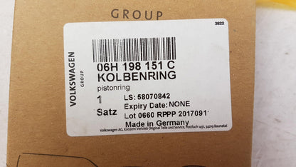 Original AUDI VW SEAT SKODA 1.8/2.0 TFSI Kolbenringsatz 06H198151C