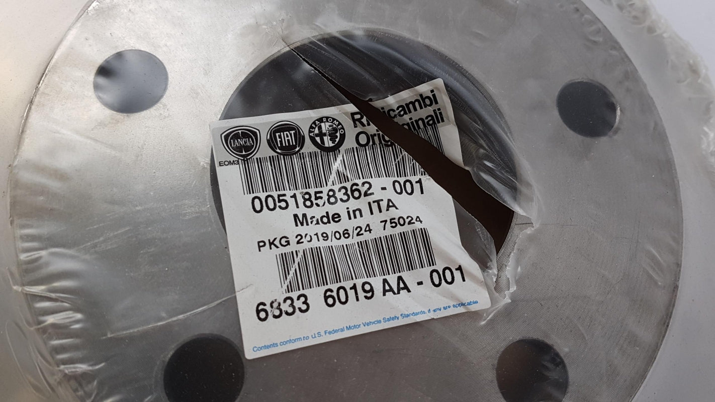Original FIAT Ducato '06-'14 Bremsscheibe (1 stück) vorne 51858362