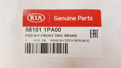 Original KIA Venga Bremsbeläge Satz Vorne 581011PA00