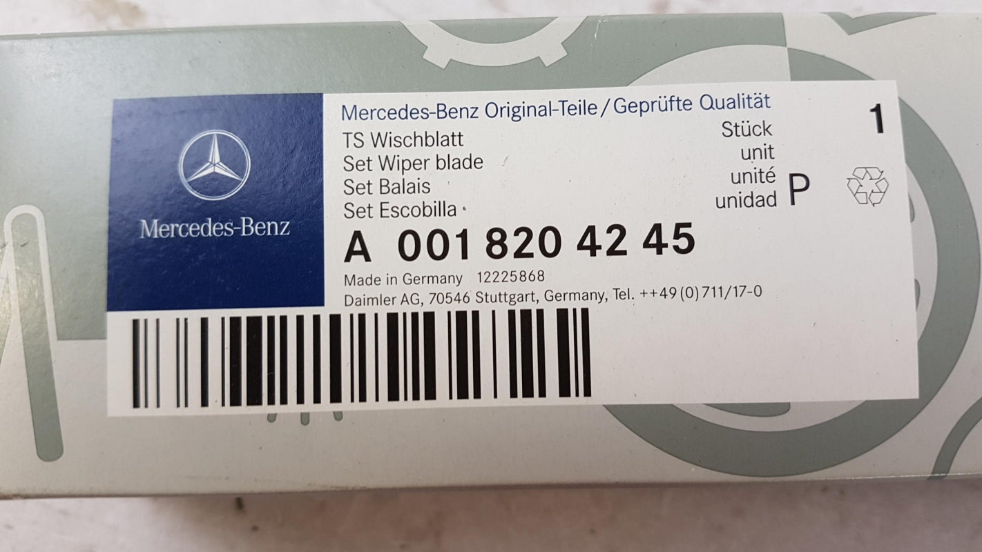 Original OE MERCEDES-BENZ Wischerblättersatz (2st) A0018204245