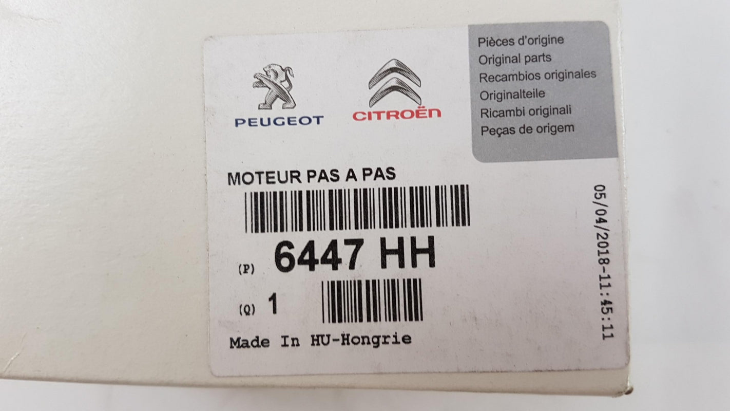 Original OE Peugeot Innenraumgebläse Elektromotor 6447HH