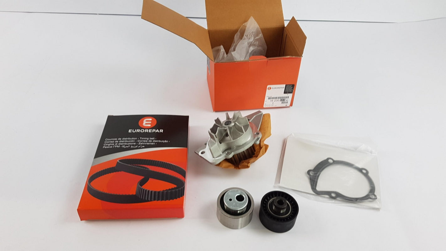 Original OE Peugeot Wasserpumpe + Zahnriemenkit 1611897980