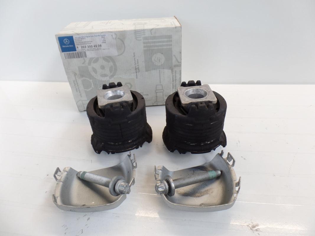 Original MERCEDES-BENZ W203 C203 Achsträger Reparatursatz hinten A2033504508