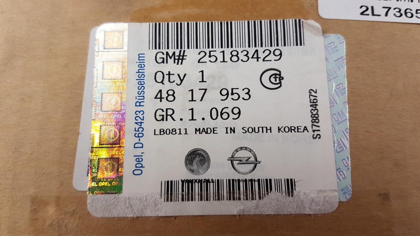 Original OPEL Antara CHEVROLET Captiva 2.0L CDTi Wasserpumpe 25183429