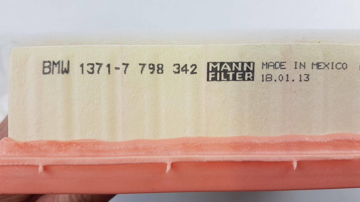 Original BMW X5 (E70) X6 (E71) 3.0 Dieselmotor Luftfiltereinsatz 13717798342