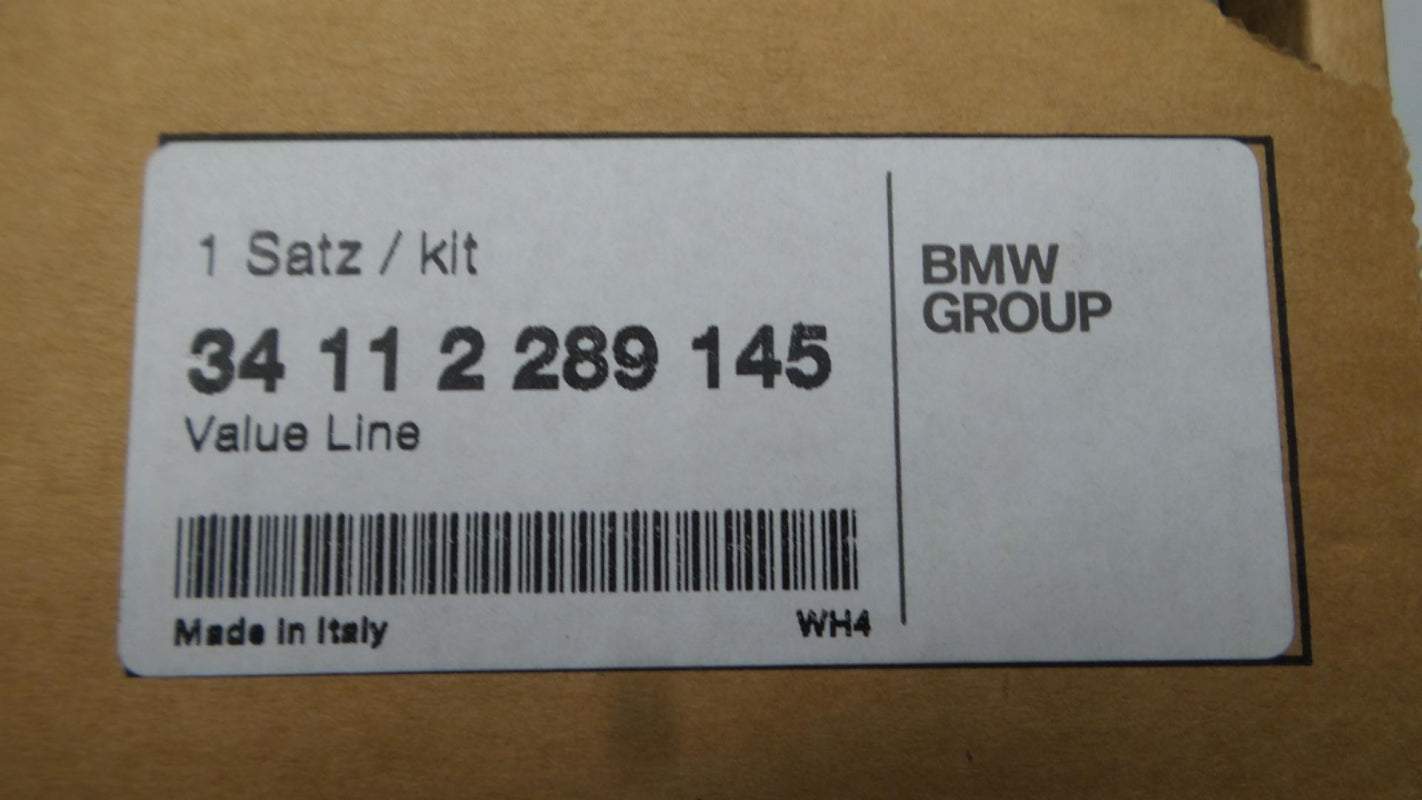Original BMW MINI R55-R59 Bremsbeläge mit Warnkontakt vorne 34112289145