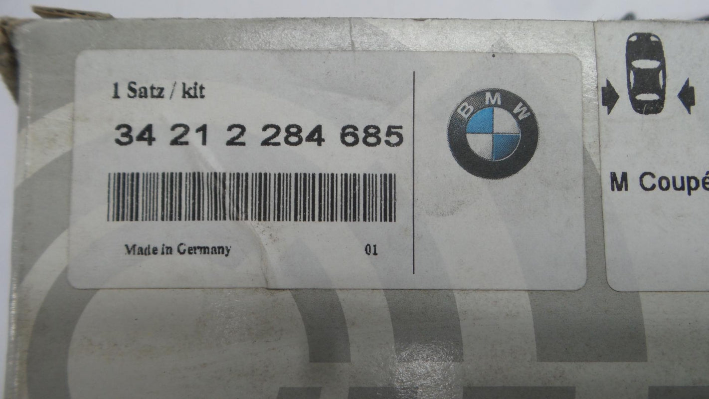 Original BMW 1' E82 Bremsbeläge Bremsklötze asbestfrei hinten 34212284685