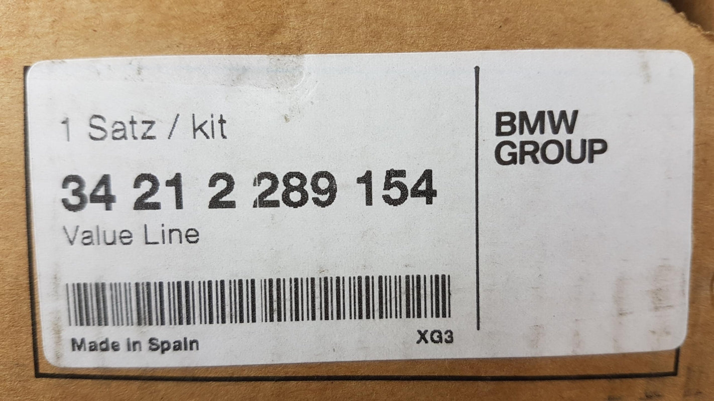 Original BMW MINI Cooper R55 Clubman R56 R57 Bremsbeläge hinten 34212289154
