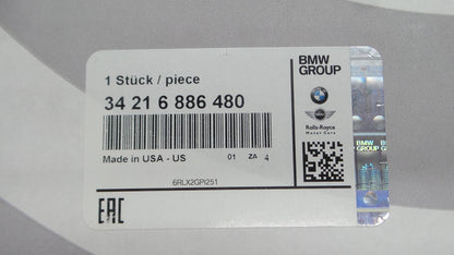 Original BMW X5 E70 F15 X6 E71 E72 F16 Bremsscheibe (1 stück) hinten 34216886480