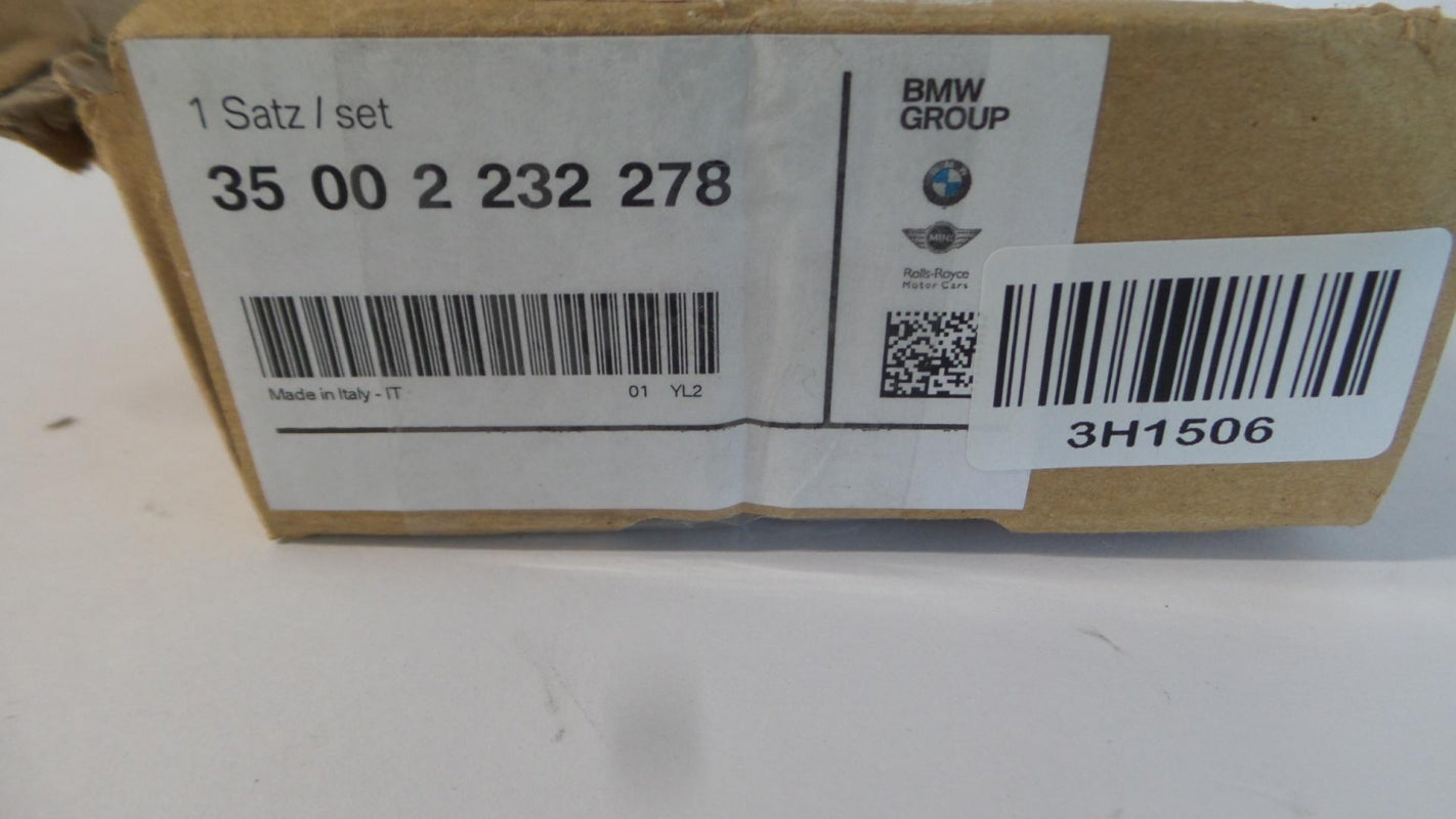 Original BMW viele Modelle Pedalauflagen Automatikgetriebe Edelstahl 35002232278