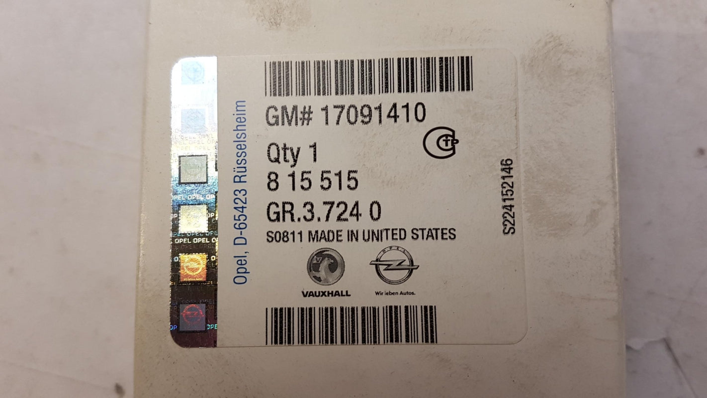 Original OE OPEL Kraftstoffdruck Steuerventil 17091410