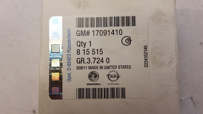 Original OE OPEL Kraftstoffdruck Steuerventil 17091410