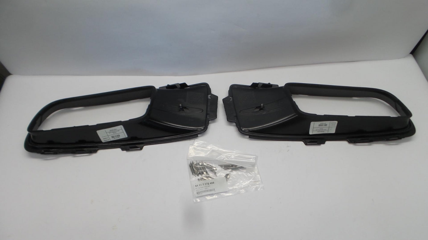 Original BMW X5 E70 Nebelscheinwerfer Rahmenssatz Reparatursatz 51117172450