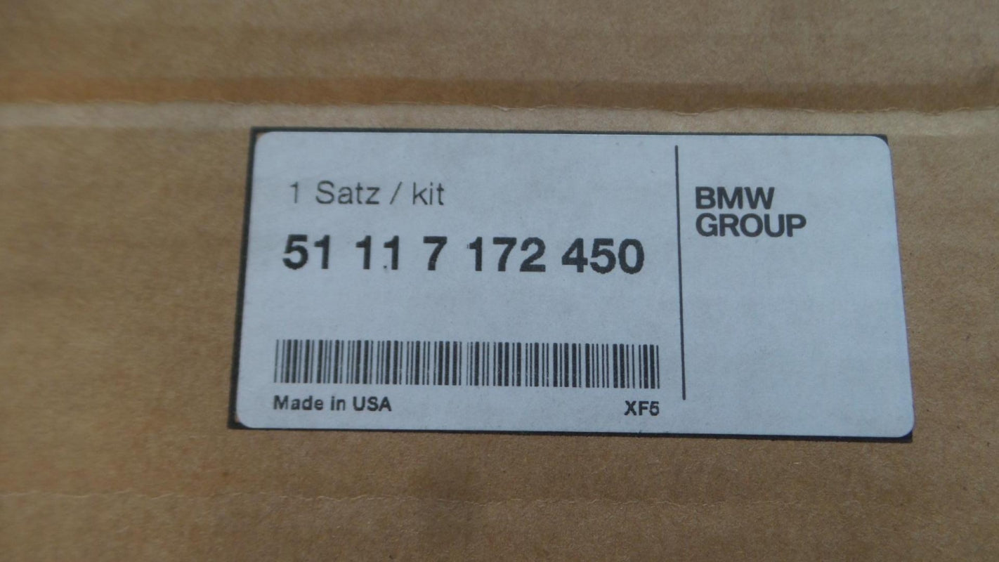 Original BMW X5 E70 Nebelscheinwerfer Rahmenssatz Reparatursatz 51117172450