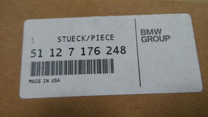 Original BMW X6 E71 E72 Stoßfängerabdeckung unten hinten 51127176248