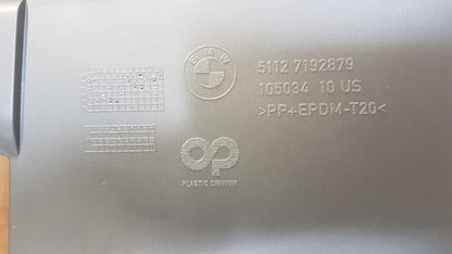 Original BMW X6 (E71 E72) Stoßstange Blende unten hinten 51127192879