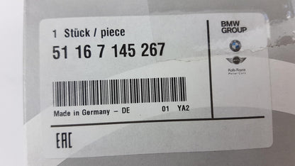 Original BMW E81 E82 E87 E88 E46 E90-E93 Außenspiegelglas blau links 51167145267